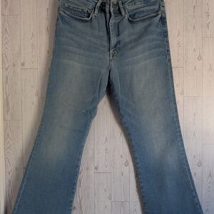 Frame Denim Women's Blue Ankle & Cropped Jeans